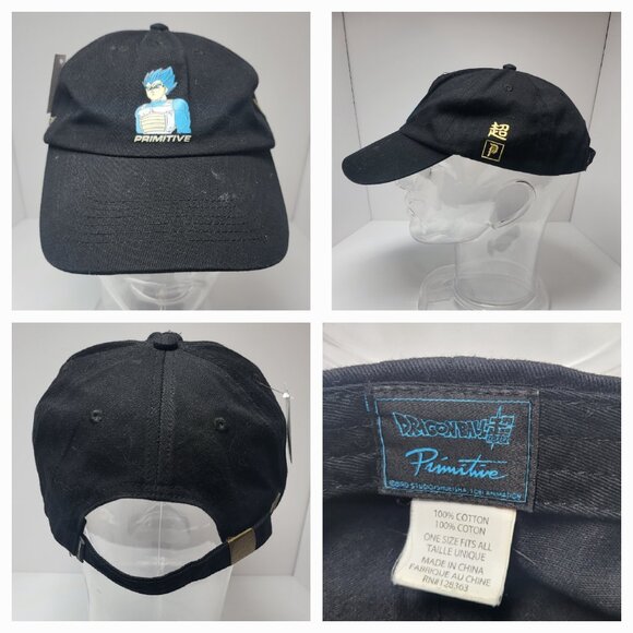 Dragonball Z x Primitive Vegeta Hat - Adult - Picture 1 of 1